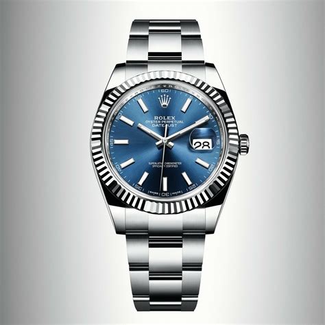 white gold Rolex Datejust 41